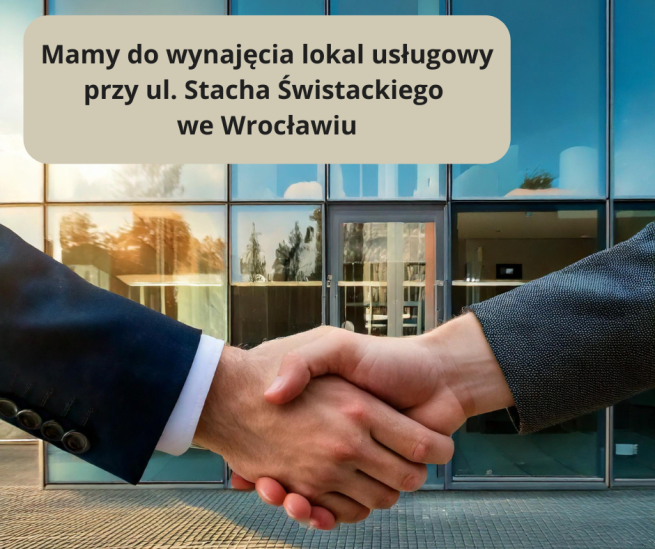 Lokal usługowy na wynajem przy ul. Świstackiego – przestrzeń dla Twojej firmy!
