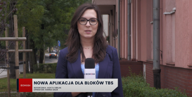 Telewizja Echo24 o systemie iMieszkaniec w TBS Wrocław