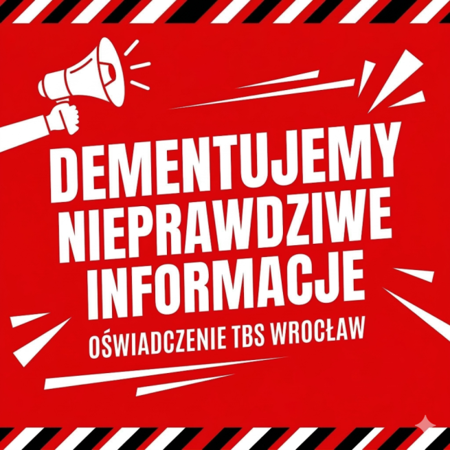 Dementujemy nieprawdziwe informacje Rady Mieszkańców TBS Wrocław