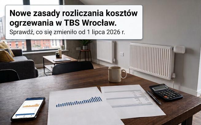 Nowy regulamin rozliczania kosztów ciepła w TBS Wrocław od 1 lipca 2026 roku. Co się zmieniło i dlaczego?
