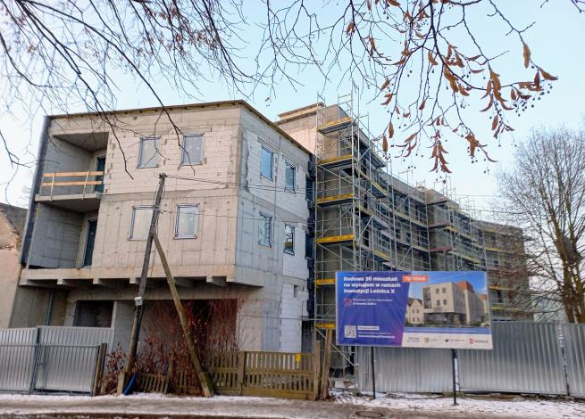 Leśnica X - raport z budowy: jesteśmy na półmetku